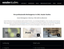 Tablet Screenshot of kessler-studios.de